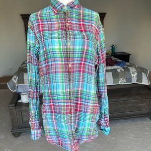 RALPH LAUREN BUTTON UP